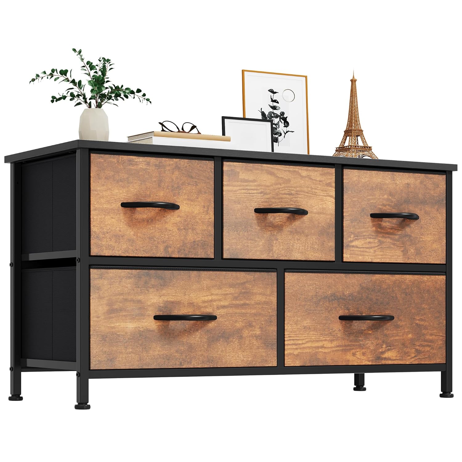 YITAHOME Dresser with 5 Drawers - Stylish Fabric Storage Unit