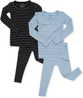 AVAUMA Stripe Pattern Baby Pajama Set - Soft, Breathable Sleepwear is