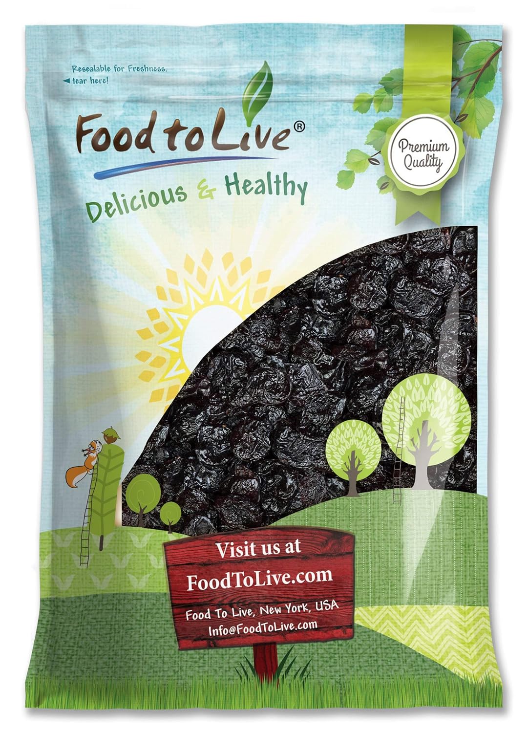 Pitted Prunes for Healthy Snacking and Culinary Delights