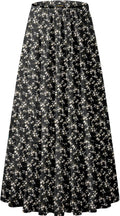 Chiffon High Waist Pleated A-Line Maxi Skirt - Flowy Summer Staple