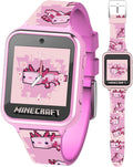 Minecraft Kids Smartwatch Pink Axolotl Design - Fun, Kid-Friendly
