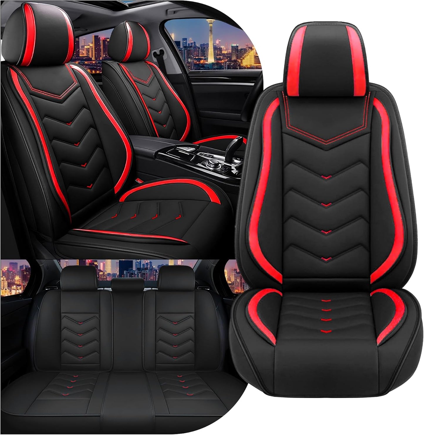 Car Seat Covers for Honda Civic 2000-2026, Stylish Sport Design