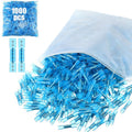 Heat Shrink Butt Wire Connectors Blue 16-14 AWG - 1000 Pack