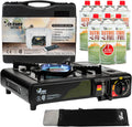 JoChef Portable Gas Stove - 9,500 BTU Powerhouse