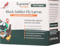 Natural Black Soldier Fly Larvae for Chickens - Calcium-Rich Feed