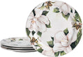 Bico Magnolia Floral Dinner Plates Set of 4 11 in - Stylish Everyday