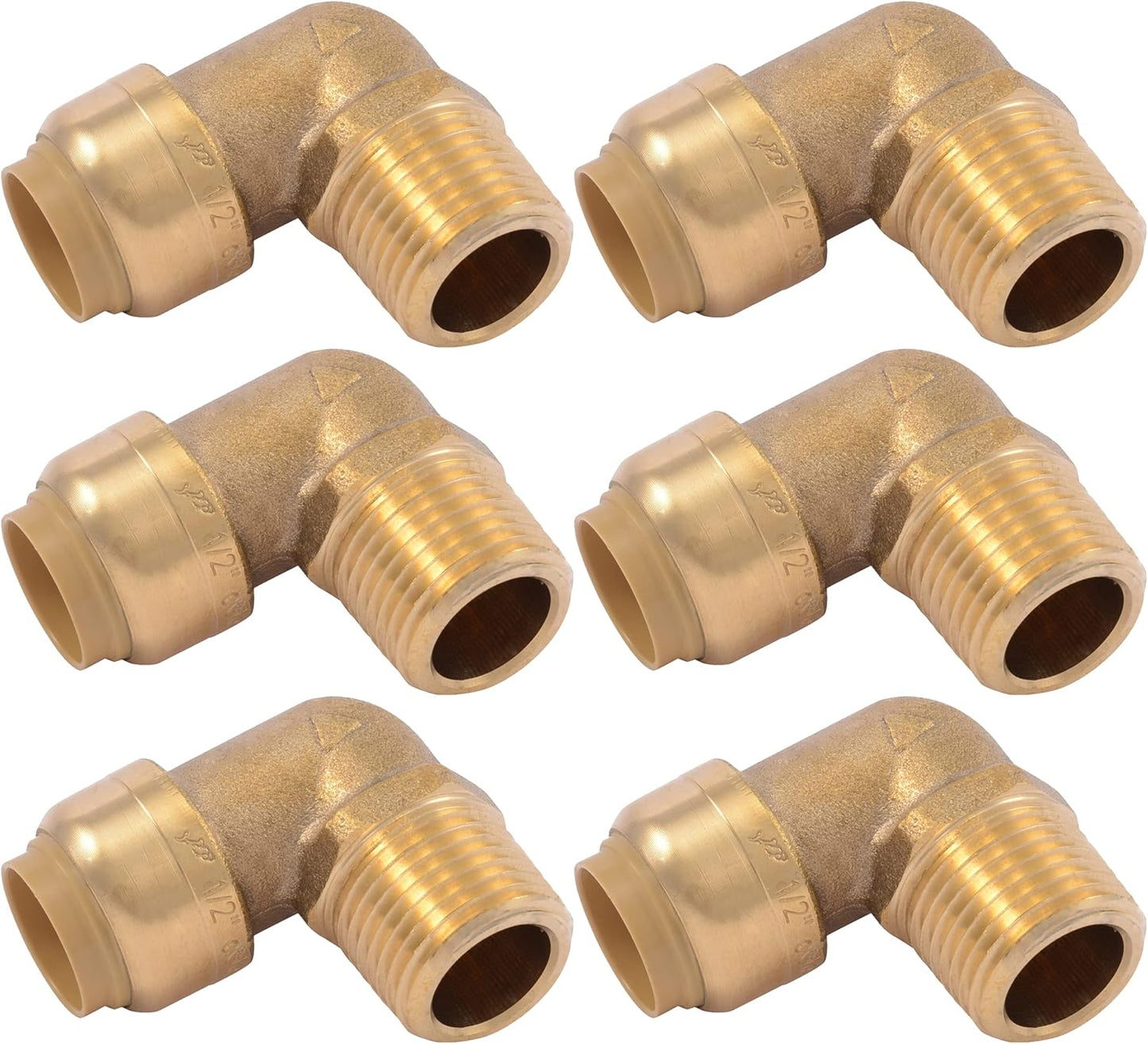 SharkBite 1/2 Inch 90 Degree Male Adapter Elbow for Plumbing