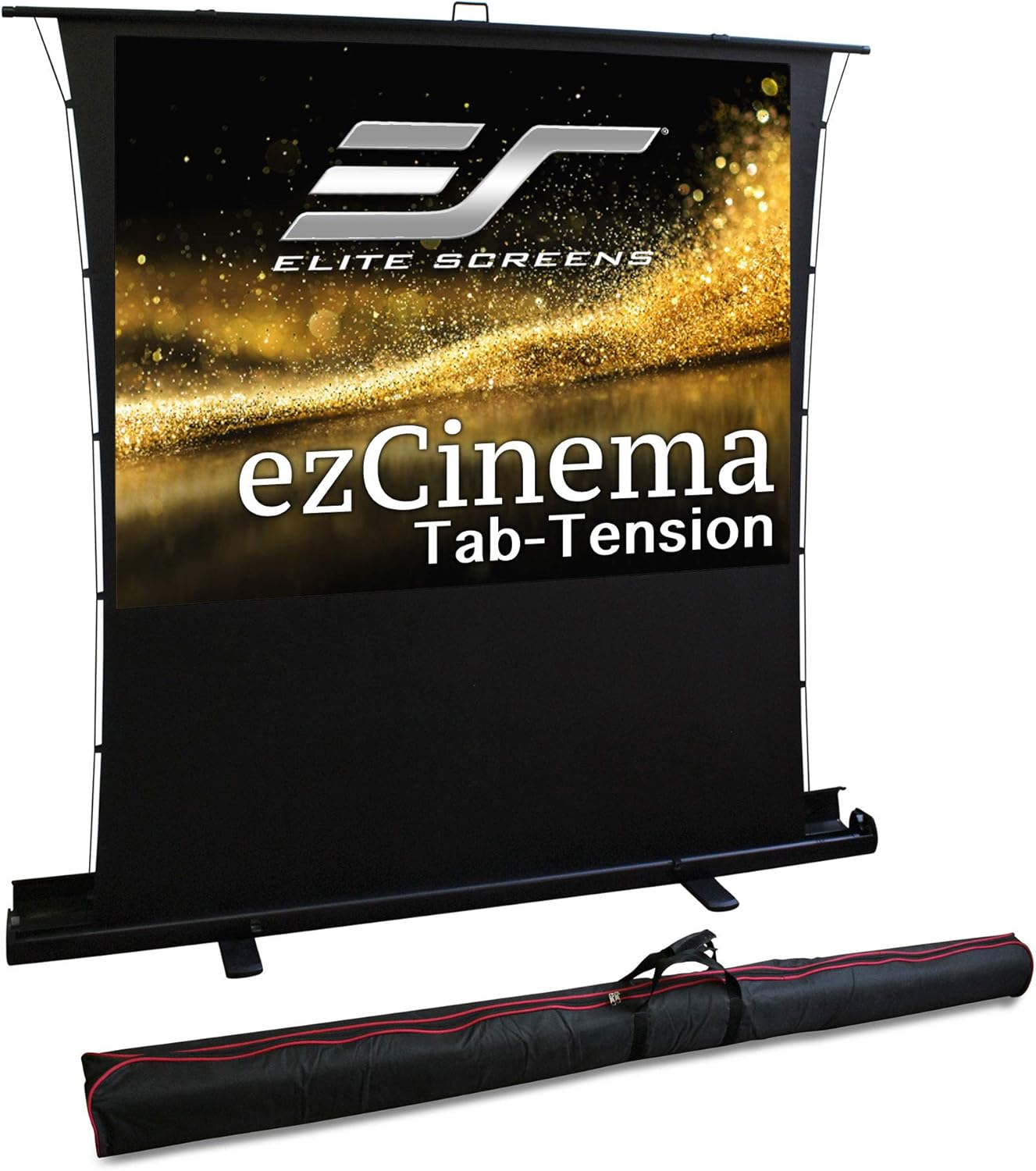 Elite Screens ezCinema Tab Tension 100-Inch Portable Projector Screen