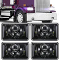 BICYACO 4 PCS DOT Approved 60W 4x6 Inch LED Headlights Review
