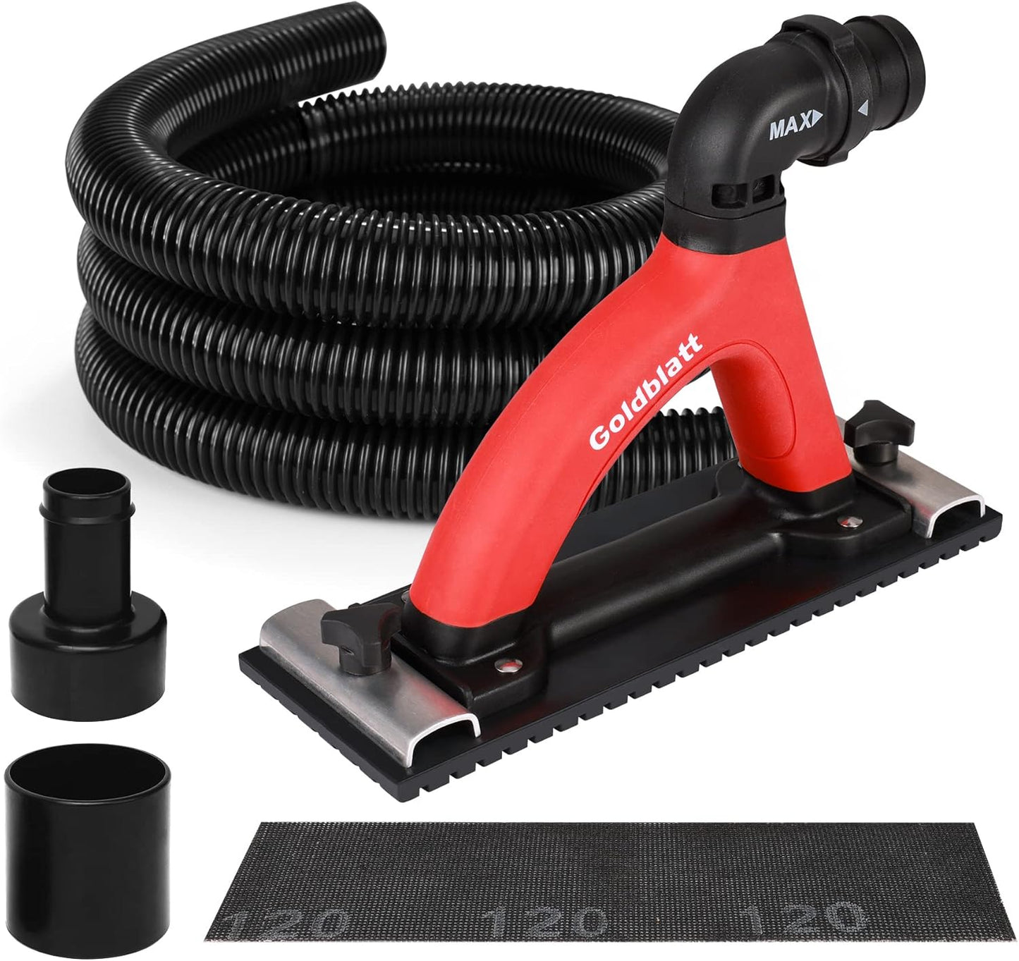 Goldblatt Dust Free Hand Sander for Cleaner Drywall Sanding