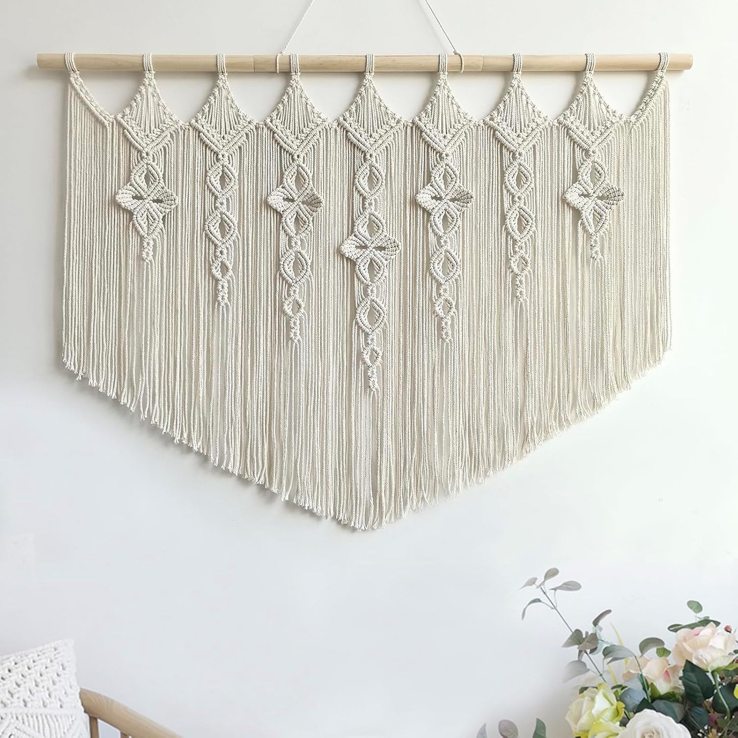 Achart Macrame Wall Hanging Large Boho Decor for Living Room