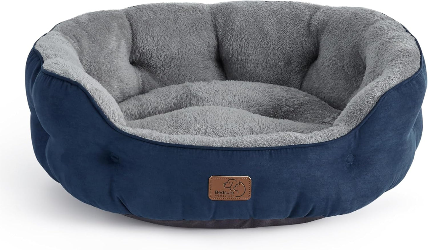 Bedsure Dog Beds for Small Dogs - Cozy Round Cat Beds