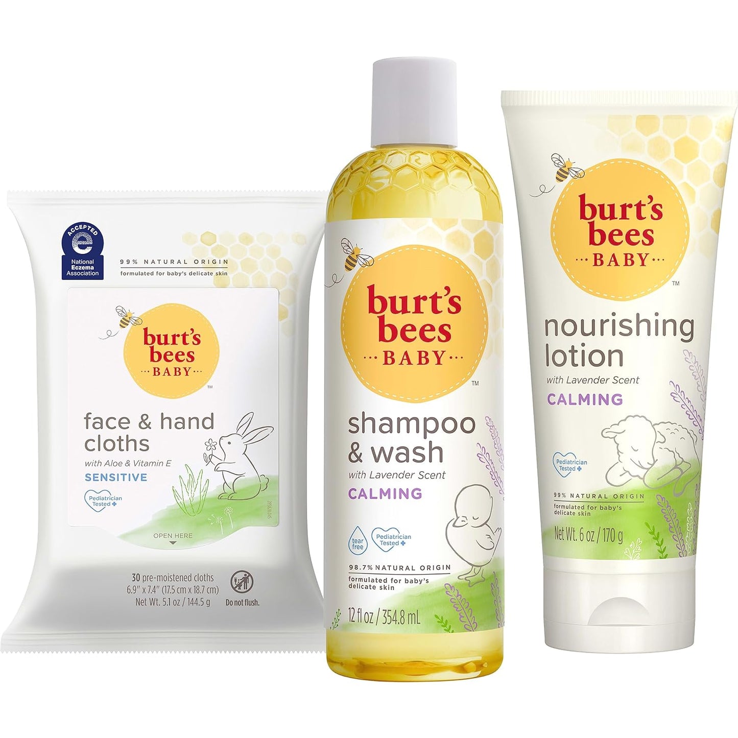 Burt's Bees Baby Shower Gift Set - Natural Skincare Bliss