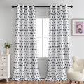 MYSKY HOME 100% Blackout Curtains for Total Light Blocking