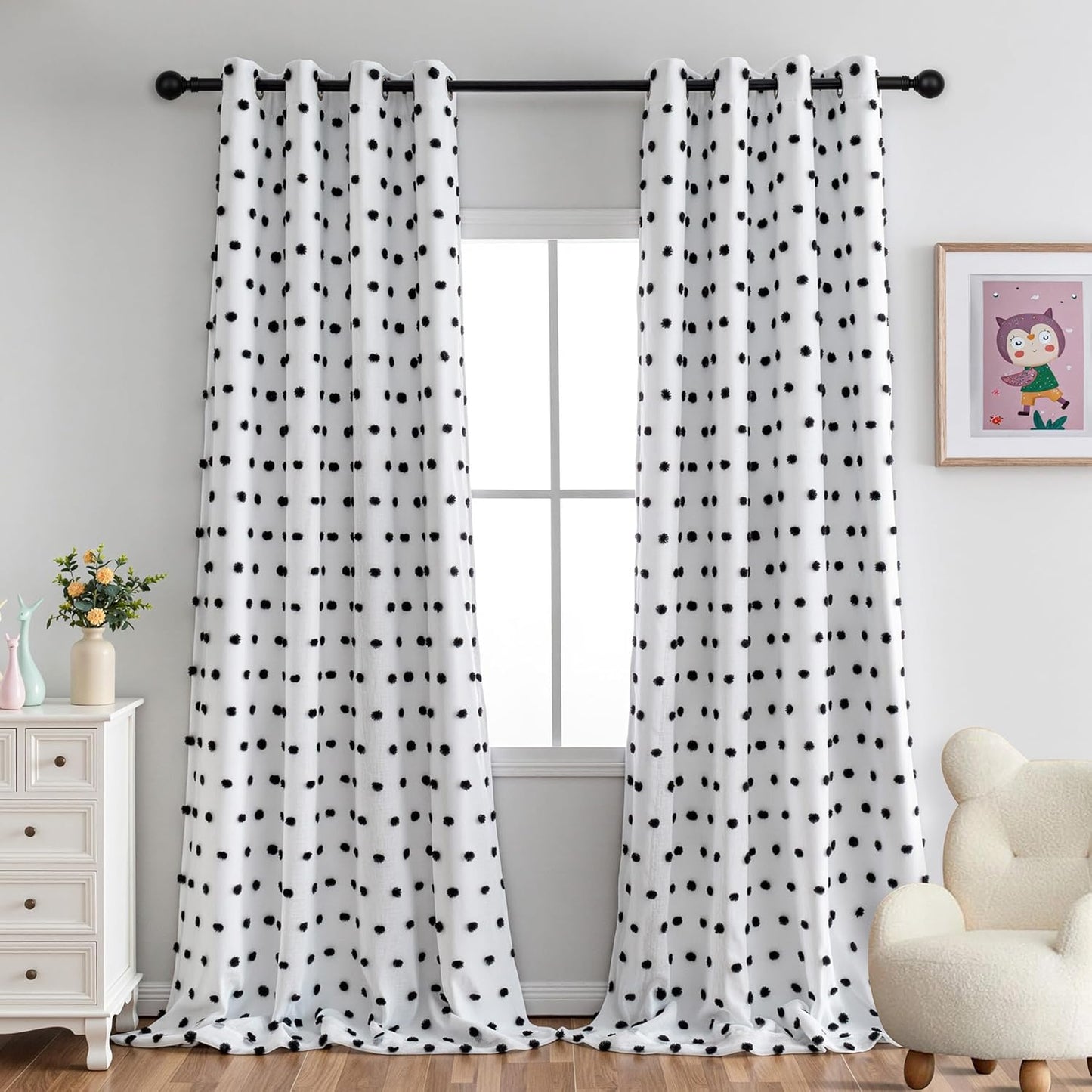 MYSKY HOME 100% Blackout Curtains for Total Light Blocking