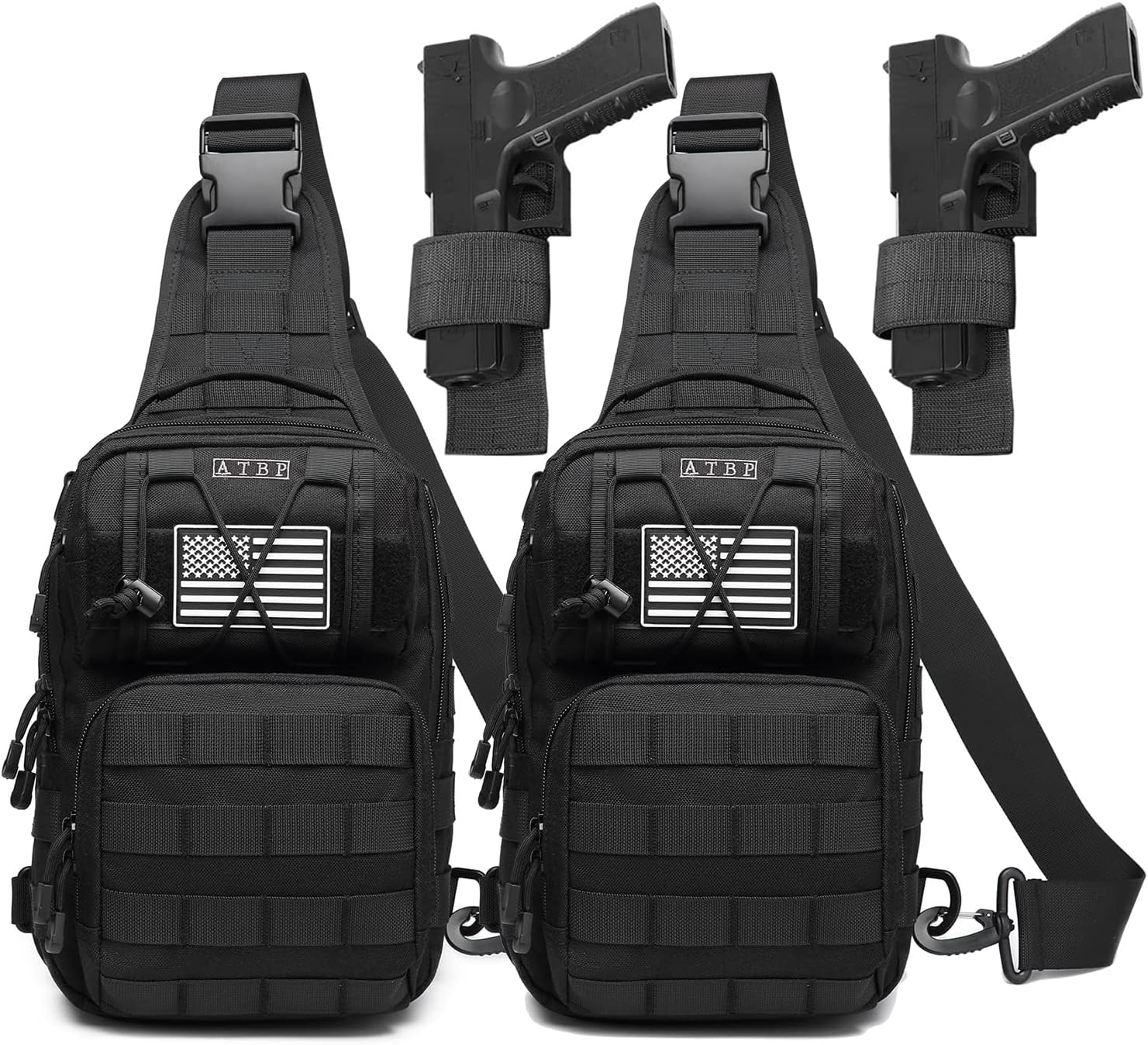 ATBP Tactical Sling Backpack Bag for Men - Military One Strap