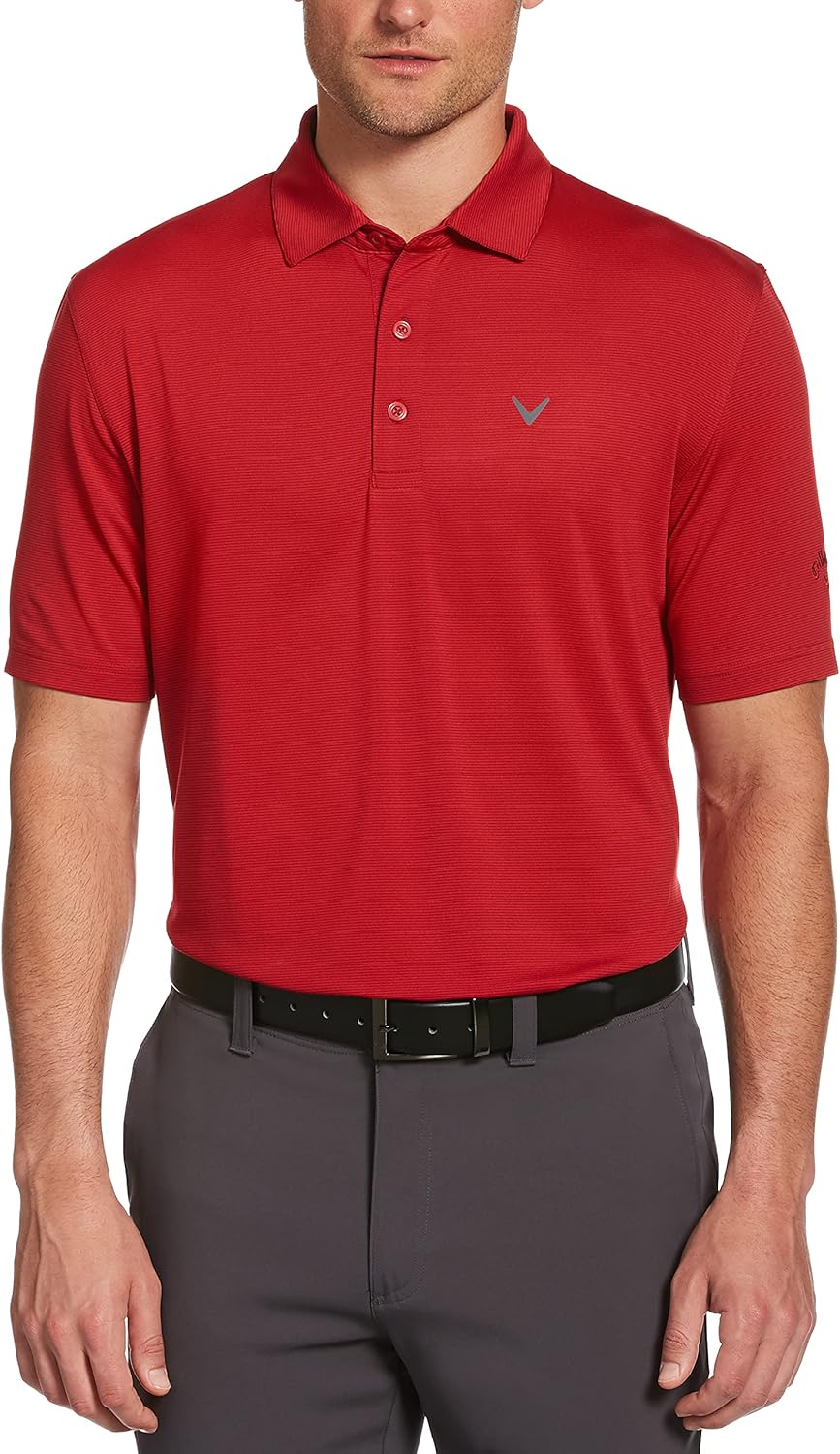 Callaway Men's Pro Spin Golf Polo: Stretch, Moisture-Wicking