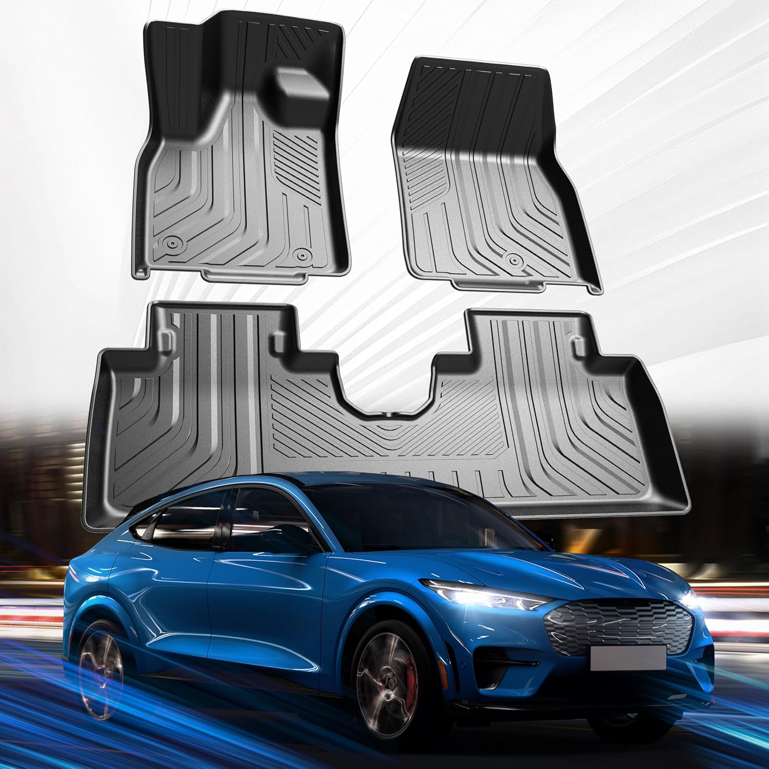 Custom Fit Car Floor Mats for Ford Mustang Mach-E 2021-2025