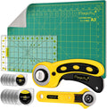 Magicfly Rotary Cutter Set 45mm and 28mm - Complete Fabric Cutting Kit