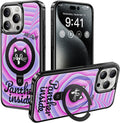CASEKOO Kitten Phone 15 Pro Max Case with Magnetic Ring Stand