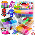 Fuse Beads Kit with Mini Iron - 30 Colors, 60 Patterns, 30000 Pieces