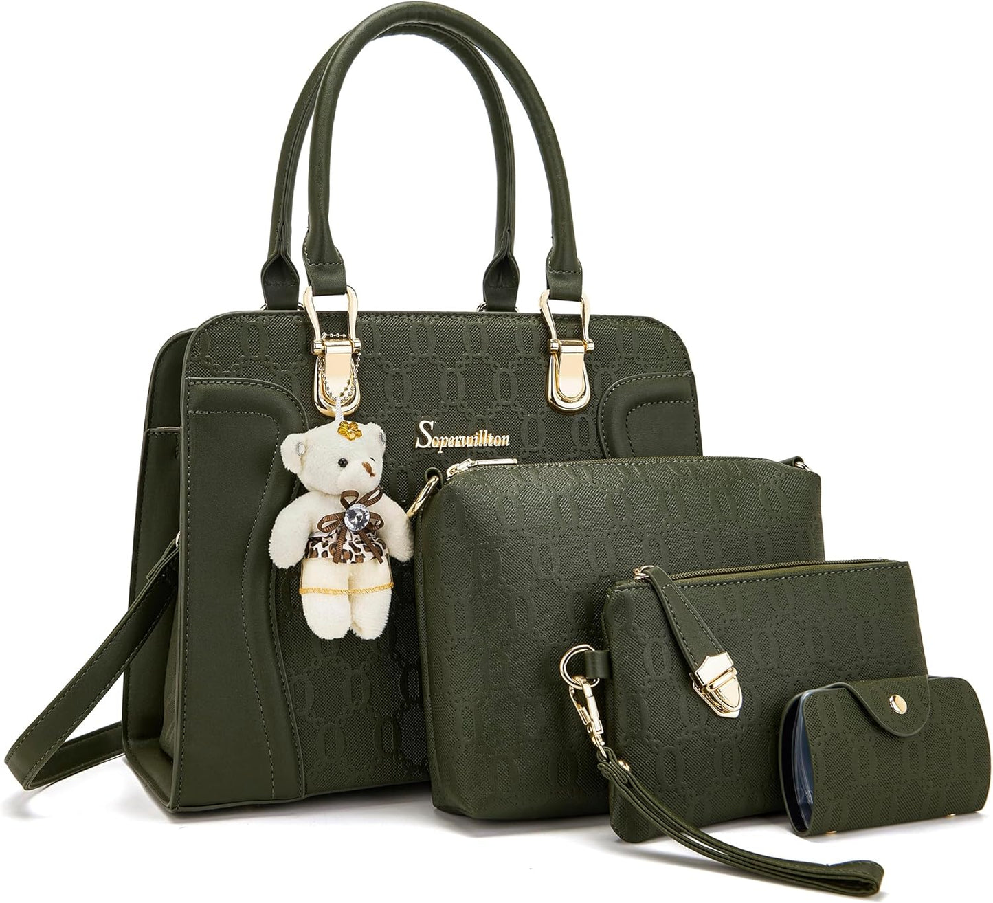 Stylish Women's Fashion Handbags Tote Bags Set for Every Occasion