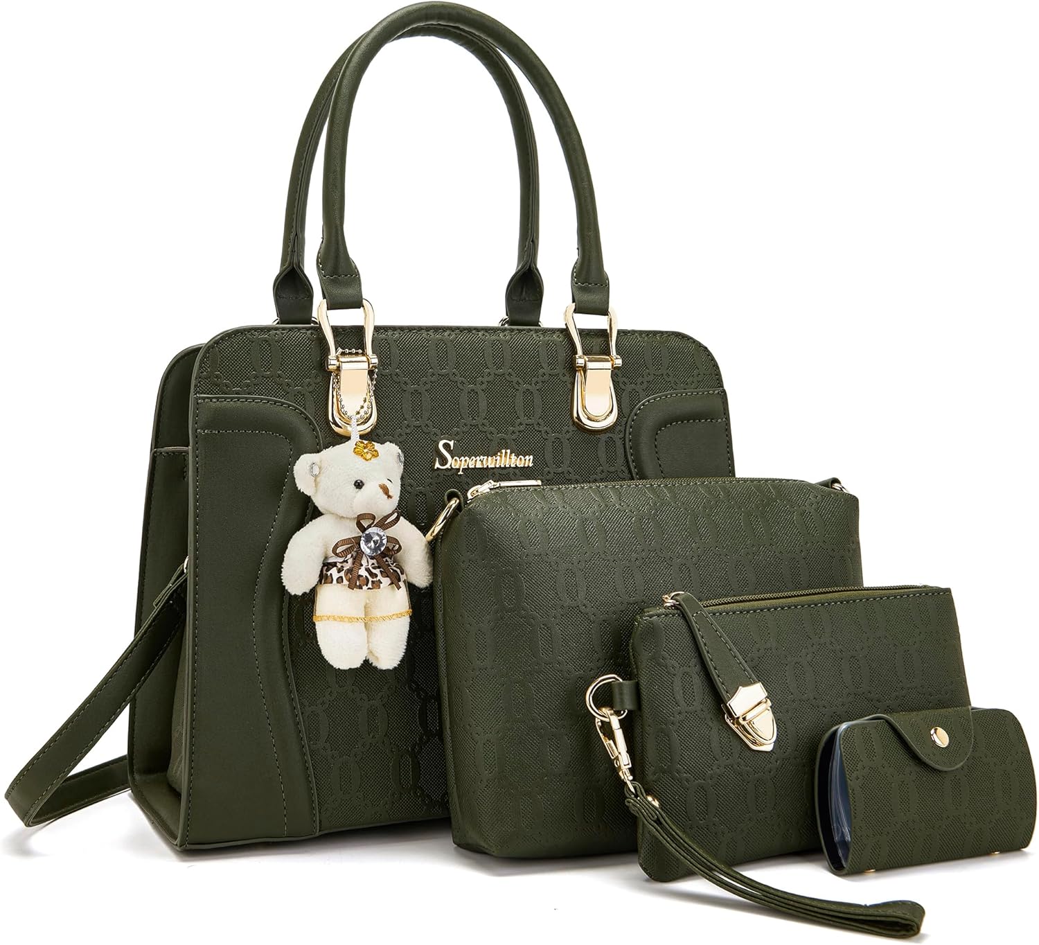 Stylish Women's Fashion Handbags Tote Bags Set for Every Occasion