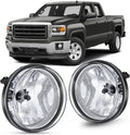 Nilight Fog Light Assembly for GMC Sierra 1500 2500HD 3500HD