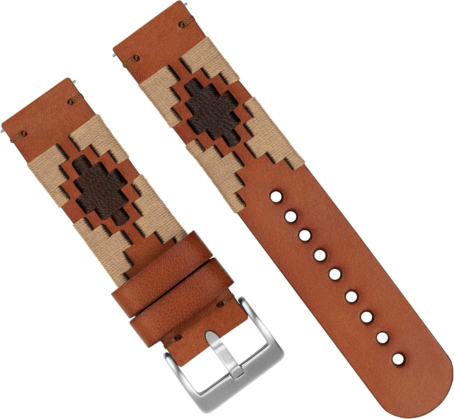Barton Gaucho Leather Quick Release Watch Band Straps for All