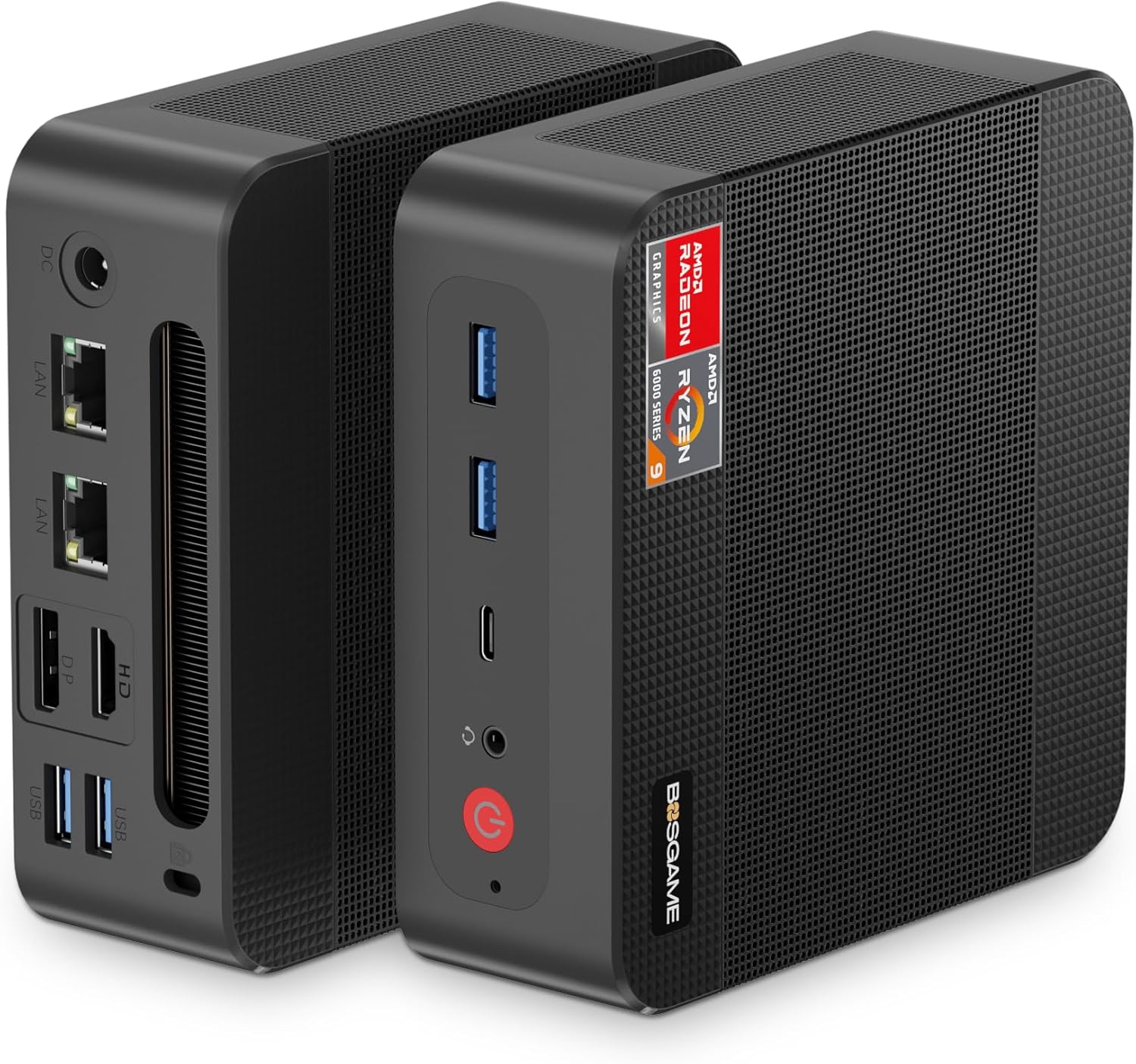 BOSGAME Ryzen Mini PC: Powerful AMD Ryzen 6900HX, 32GB DDR5, 1TB SSD