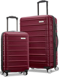 Omni 2 2-Piece Hardside Luggage Set Nature Merlot - Lightweight