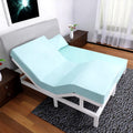 Split Queen Sheets Aqua - 5 Pc Set for Adjustable Bed Comfort