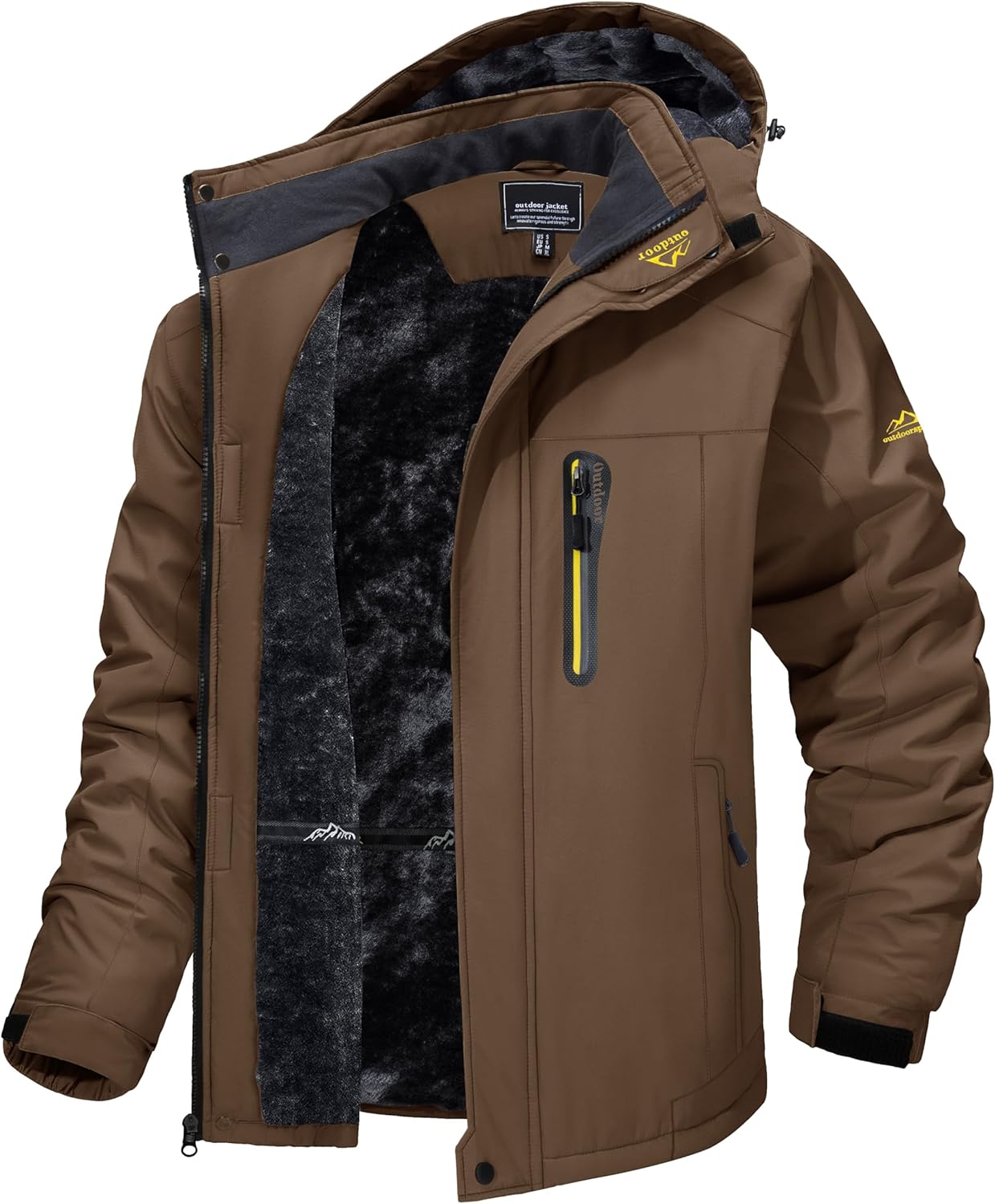 TACVASEN Men's Winter Ski Jacket Waterproof Snow Coats Review