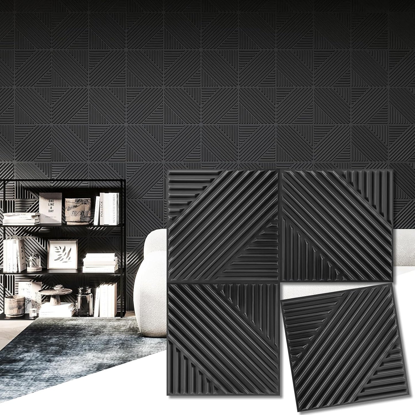 Art3d 33-Pack 3D Wall Panels for Stunning Interior Decor