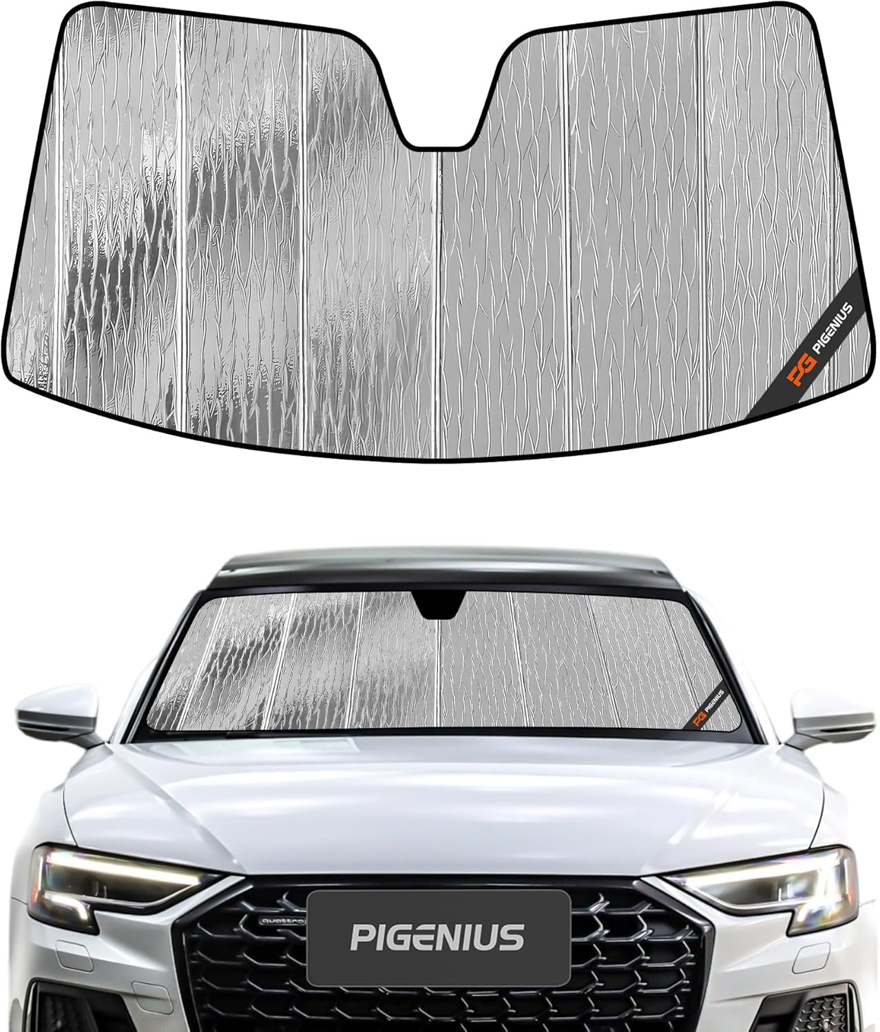 Windshield Sun Shade for Audi A8 Quattro/S8 2019-2025 Models