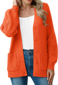 VIISHOW Women Chunky Knit Cardigan - Soft, Cozy Layering Sweater