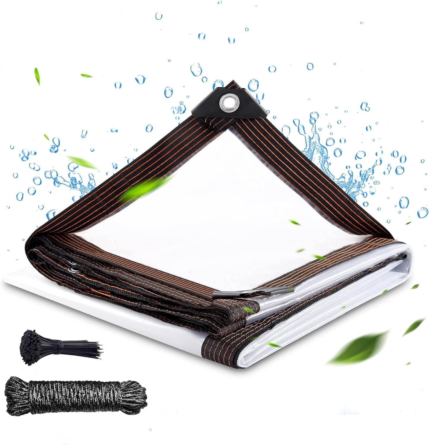 EMEKIAN Heavy Duty Waterproof Tarp - Ultimate Protection