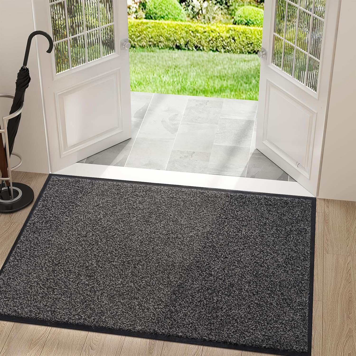 Mibao Front Door Mat - Durable Non-Slip Waterproof Doormat
