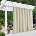 NICETOWN Waterproof Indoor Outdoor Curtain for Porch 100in x 108in