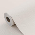 Beige Faux Grasscloth Peel and Stick Wallpaper 24in x 32.8ft - Neutral