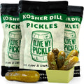 Fermented Dill Pickles 3-Pack - Probiotic Kosher Dill Pickles 96 oz