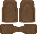 Motor Trend FlexTough Deep Dish All-Weather Floor Mats - Trim-To-Fit