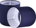10 in Spider Small Drum Lampshades Blue - Compact Bedroom Replacement