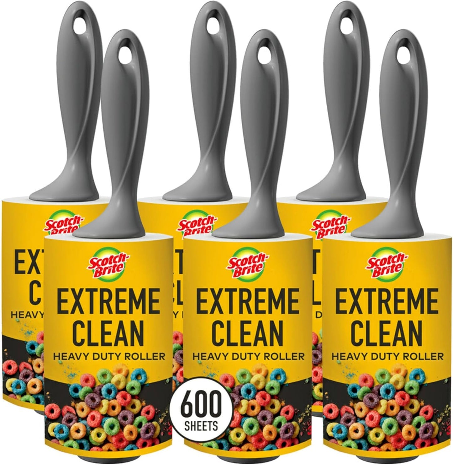 Scotch-Brite Extreme Clean Lint Rollers for Pet Hair Removal