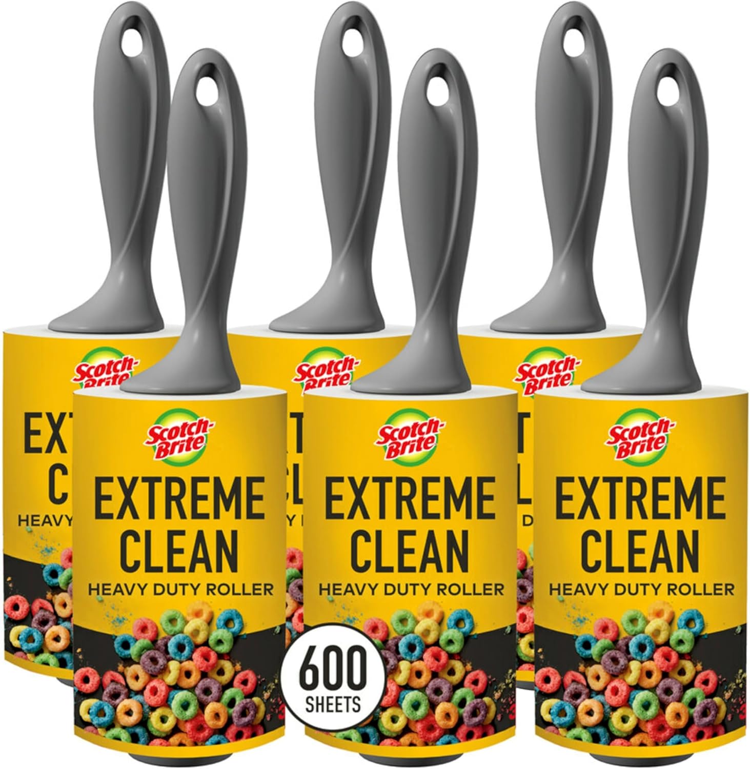 Scotch-Brite Extreme Clean Lint Rollers for Pet Hair Removal