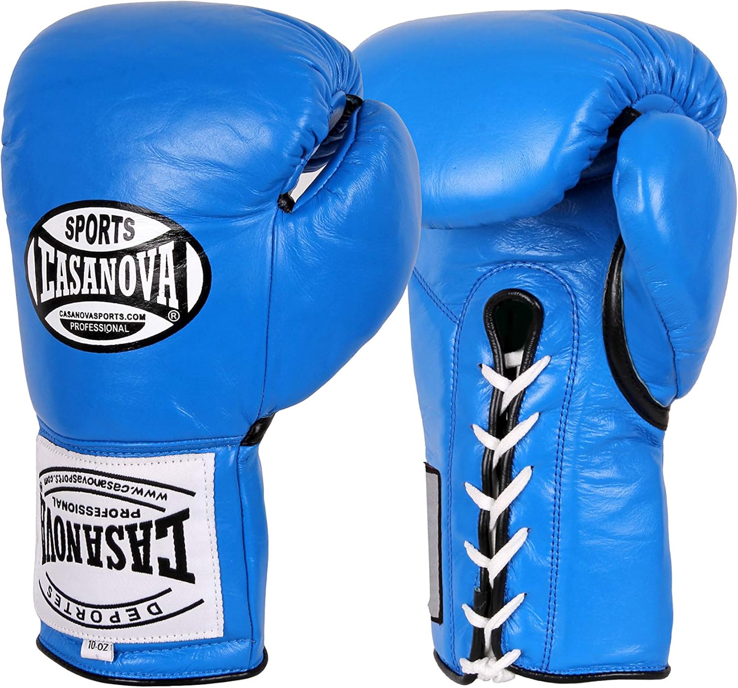 Casanova Boxing: Elite Blue Fight Gloves (10 oz)