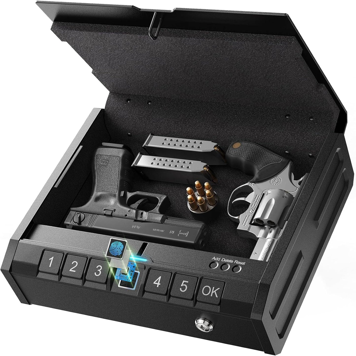 ONNAIS Iron SE Biometric Gun Safe for Quick Access Handguns