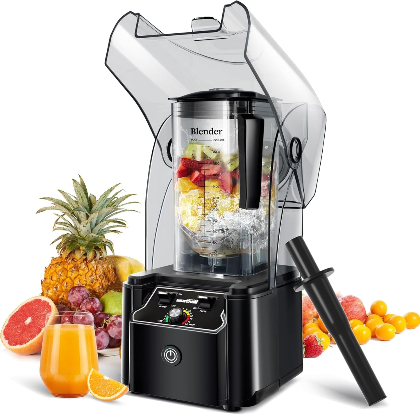 2200W Quiet Shield Commercial Blender