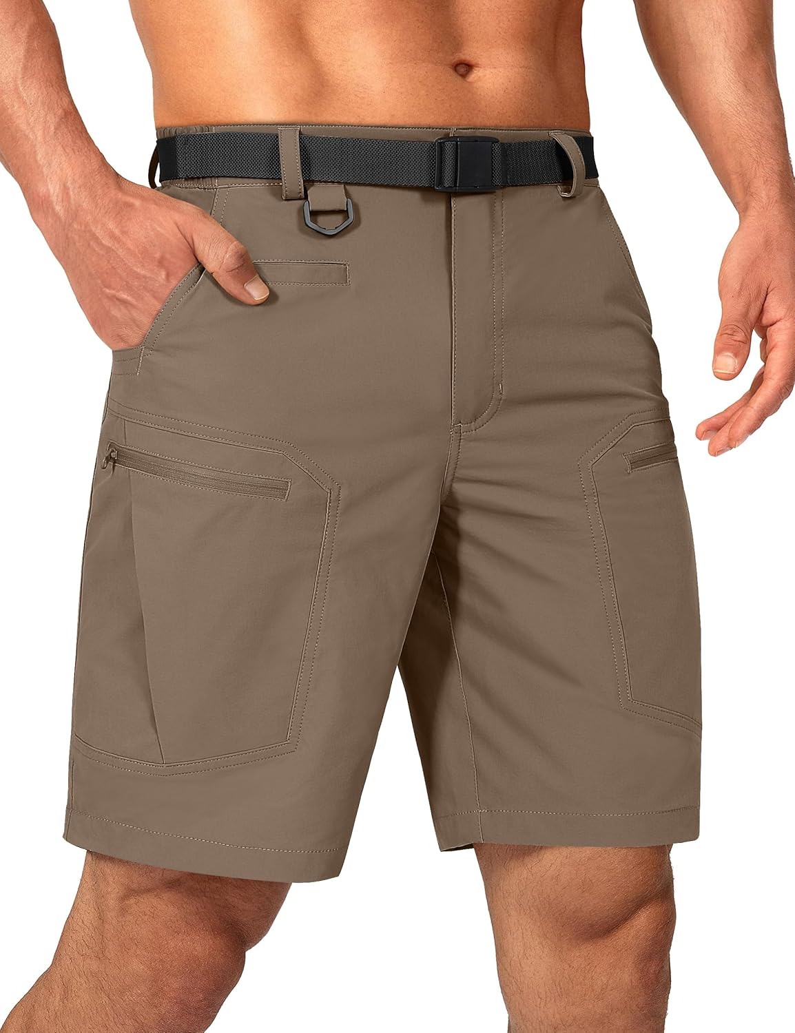 Mens Cargo Hiking Shorts Lightweight Quick Dry Tactical Gear