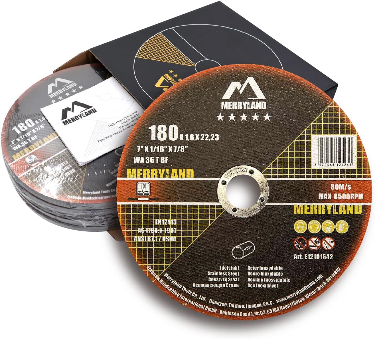 Ultra Thin 7 Metal Cutting Wheel Pack